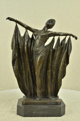 VINTAGE EXOTIC DANCER FIGURINE