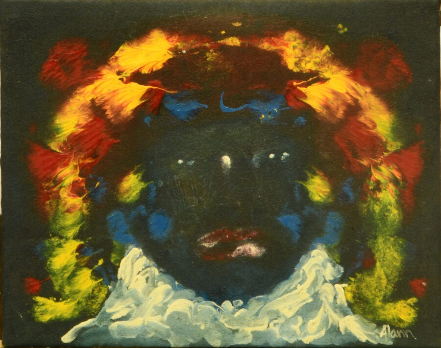 Destruction of my childhood memories (middle pieces of a triptych)