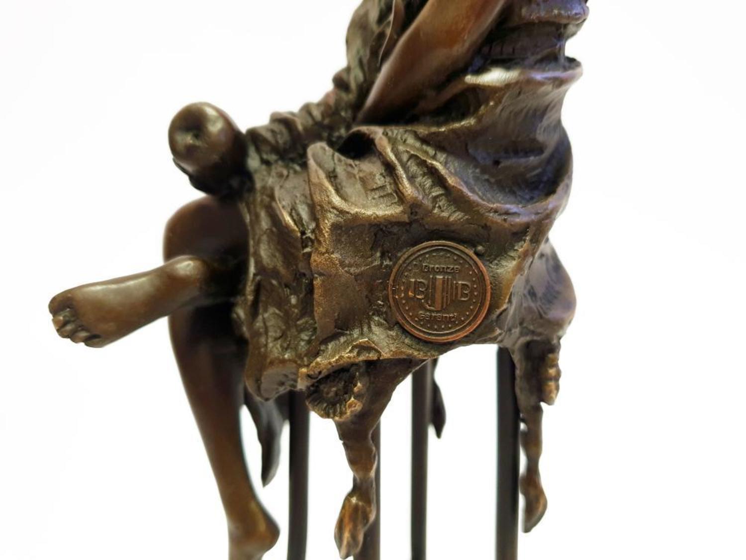 A Lady On Stool