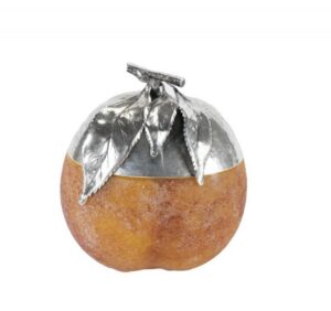 BUCCELLATI ZILVEREN MURANOGLAS PEACH JAM JAR